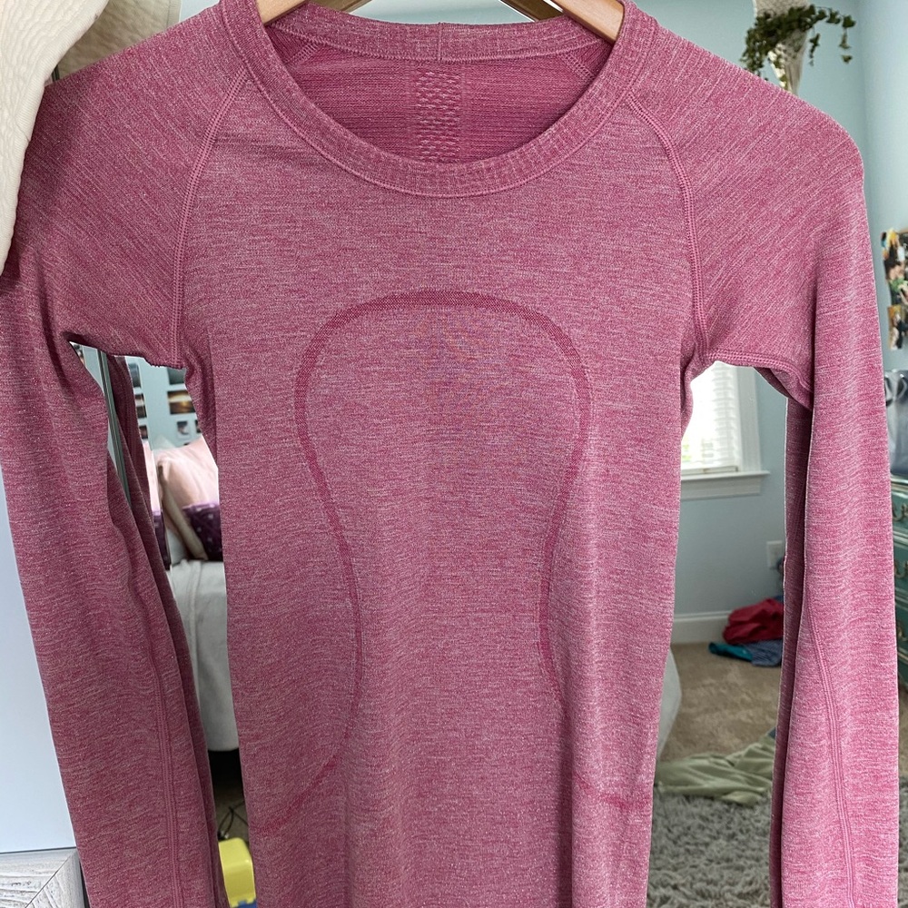 Lulu pink long sleeve